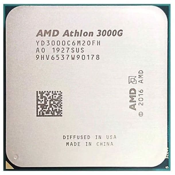 MICRO AMD ATHLON 3000G TRAY C/VIDEO S/COOLER AM4