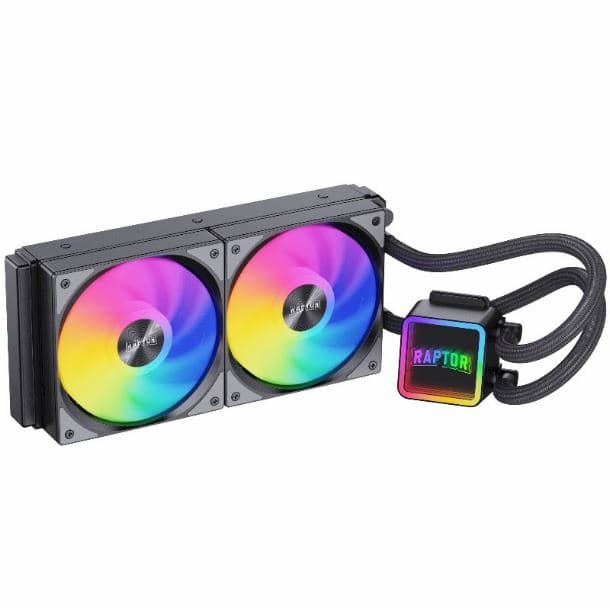 WATERCOOLER 240MM RAPTOR AQUA CORE 240 2X