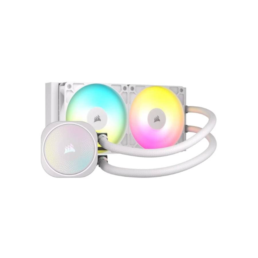 Water Cooling Corsair NAUTILUS 2x CPU Cooler 240mm RS ARGB White