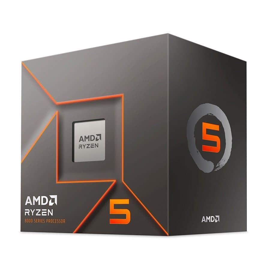 PROCES. AMD RYZEN 5 8400F AM5 SIN VIDEO CON COOLER