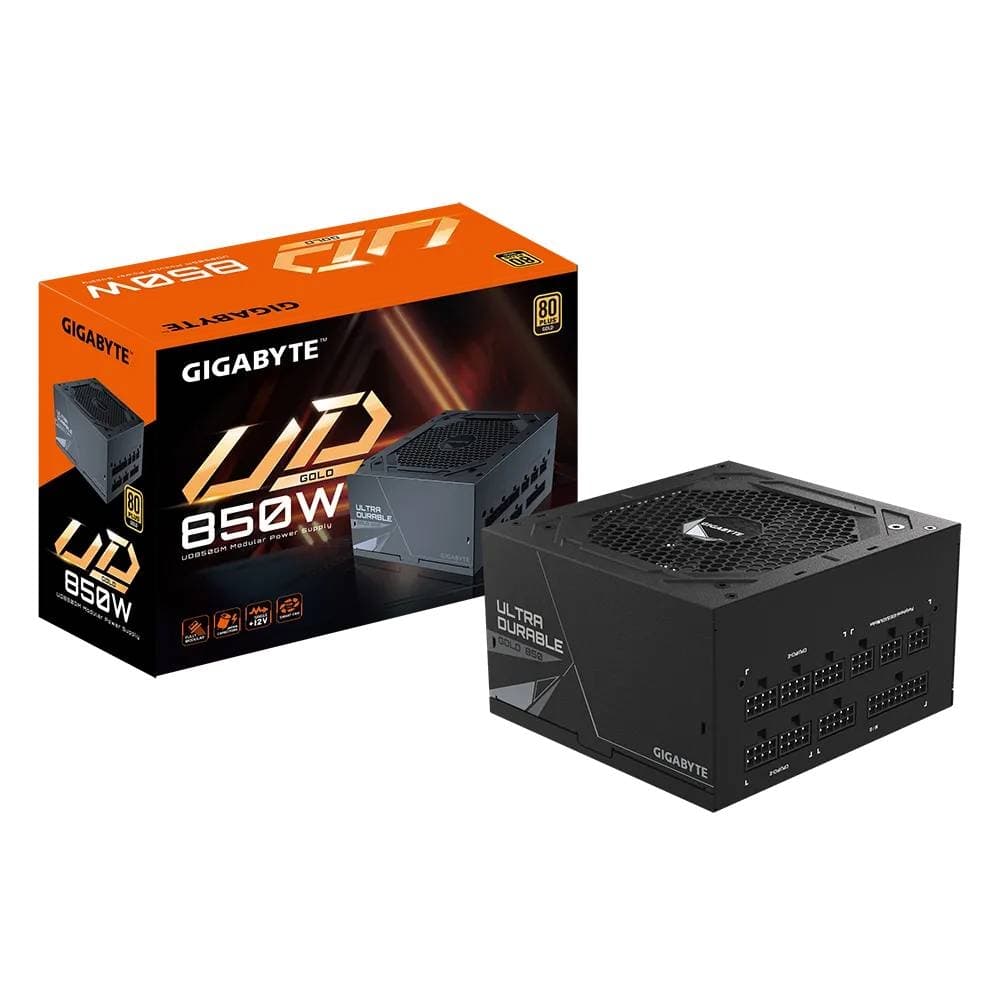 FUENTE GIGABYTE 850W UD 80 PLUS GOLD MODULAR GP-UD850GM