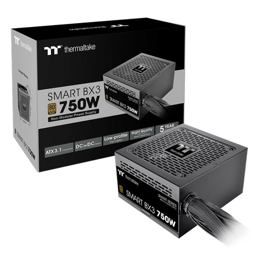 Fuente Thermaltake Smart BX3 750W 80 Plus Bronze No Modular
