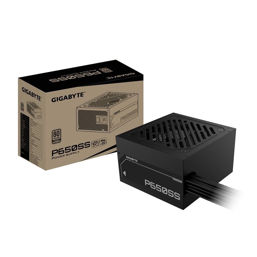 FUENTE GAMER GIGABYTE P650SS 650W 80 PLUS SILVER BLACK
