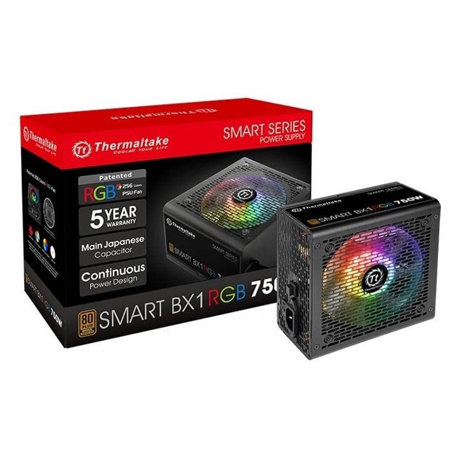FUENTE THERMALTAKE SMART BX1 RGB 750W 80 PLUS BRONZE