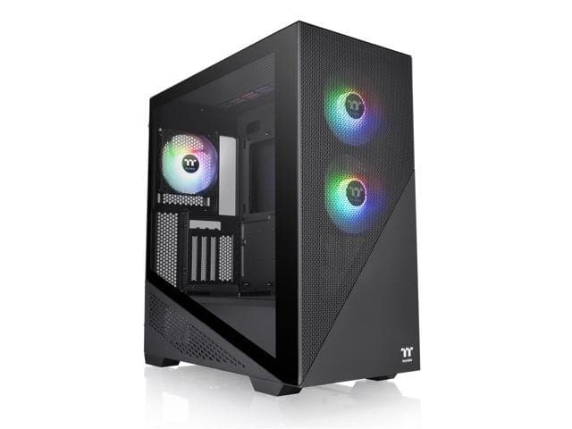 GABINETE TT DIVIDER 370 MID-TOWER TG FAN X3 ARGB PWM BLACK