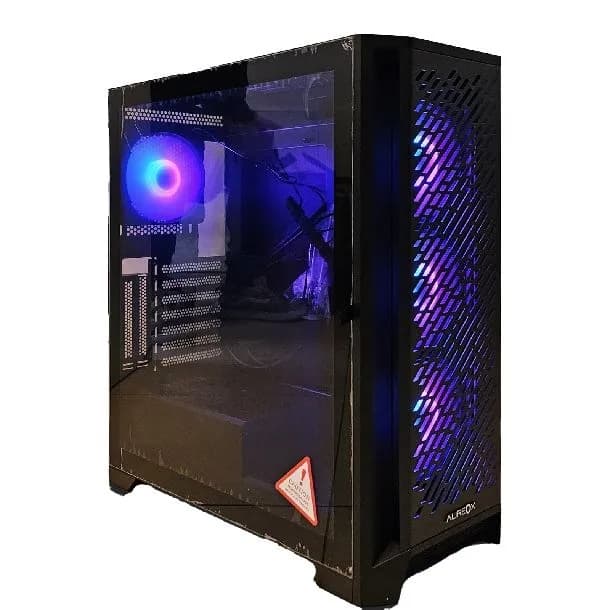 GABINETE GAMER AUREOX PROTEUS ARX 410G BLACK ARGB