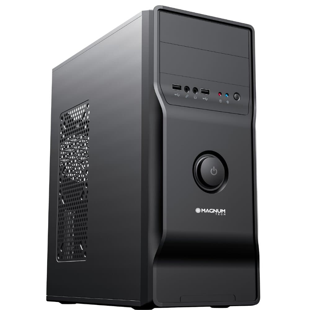 GABINETE KIT MAGNUMTECH MT-K735 500W ATX CON TECLADO Y MOUSE