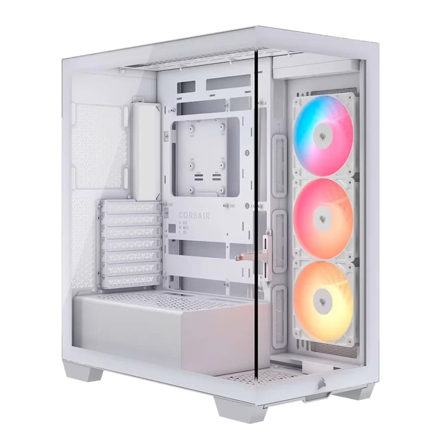 Gabinete Corsair 3500X RS-R ARGB Mid-Tower TG White