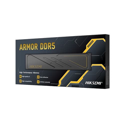 Memoria DDR5 HIKSEMI 16Gb 5600 MHz Armor c/disipador Black