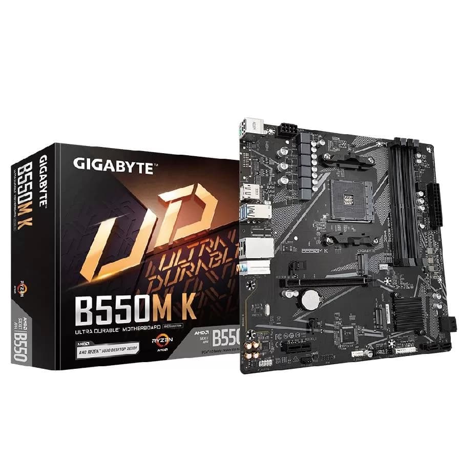 MOTHER GIGABYTE B550M K DDR4 AM4 (3RA/4TA/5TA GEN)