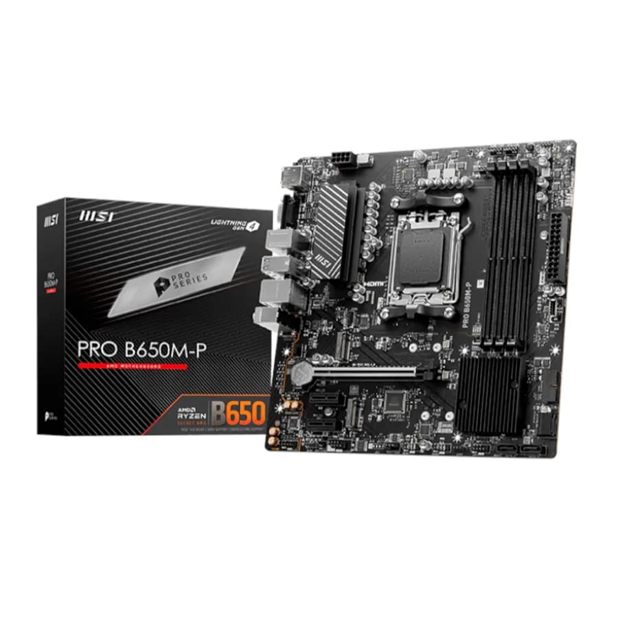 MOTHER MSI PRO B650M-P DDR5 AM5 (Series 7000/8000)