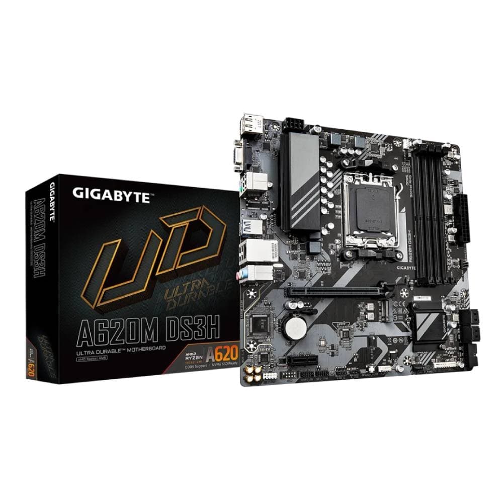 MOTHER GIGABYTE A620M DS3H DDR5 AM5 (Serie 7000/8000)