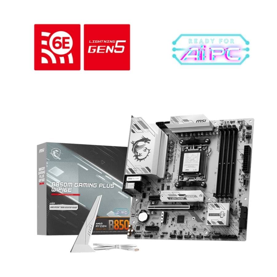 Motherboard MSI B850M GAMING PLUS WIFI6E AM5 DDR5