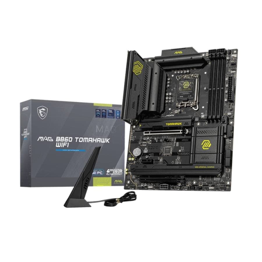 Mother MSI MAG B860 TOMAHAWK WIFI DDR5 1851 (Serie Ultra)