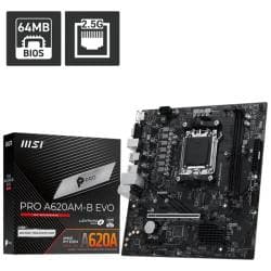 Motherboard AM5 - Msi PRO A620AM-B EVO