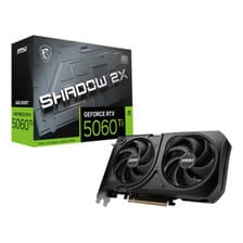 Placa De Video Geforce Rtx 5060 Ti 8gb Msi Shadow 2x Oc Plus