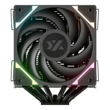 Cpu Cooler Xyz Thermax 6 Duo Argb 2x Pwm Fans Amd Intel