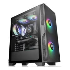 Gabinete Gamer Thermaltake Versa T25 Tg Tempered Glass 1 Fan