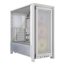 Gabinete Corsair Frame 4000d Rs Argb White Fan X3
