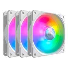 Cooler Sickleflow Edge 120 Argb 3-in-1 Blanco Pack 3 en 1 controladora