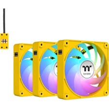 Thermaltake Ct140 Ex Argb Magnetic Quick Connect Pwm Fan - Bumblebee