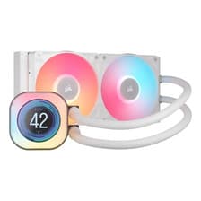 Water Cooler Corsair Icue Link Titan 240 Rx Lcd 240mm White Blanco