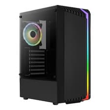 Gabinete Aerocool Bionic V2 Mid Tower C/ 1 Cooler 120mm Rgb Acuario
