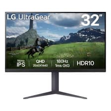 Monitor Gamer LG Con Pantalla De 32 180hz Y Resolución Quad 32GS85Q-B