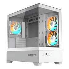 Gabinete Gamer Gigabyte C201p Panoramic Ice M-atx White