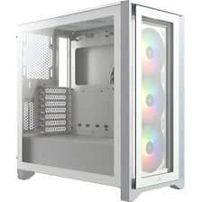 Gabinete Gamer Corsair 4000x Icue C/ 3 Coolers 120mm Rgb Mid Tower Acuario