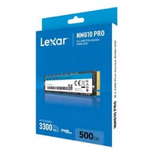 Disco Interno Ssd Lexar Nm610 Pro 500gb M.2 Nvme Lnm610p500g