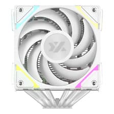 Cpu Cooler Xyz Thermax 6 Duo White Argb 2x Pwm Fans