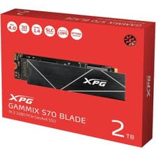 Ssd Adata Xpg Gammix S70 Blade 2tb Nvme M.2 2280 Gen 4x4 Ps5 con disipador