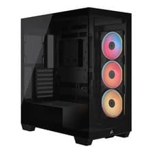 Gabinete Corsair Frame 3500x Lx-r Rgb Icue Link Black Negro Negro