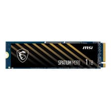 Disco Solido Ssd M2 Msi Spatium M390 Pcie Nvme 1tb Gamer Negro