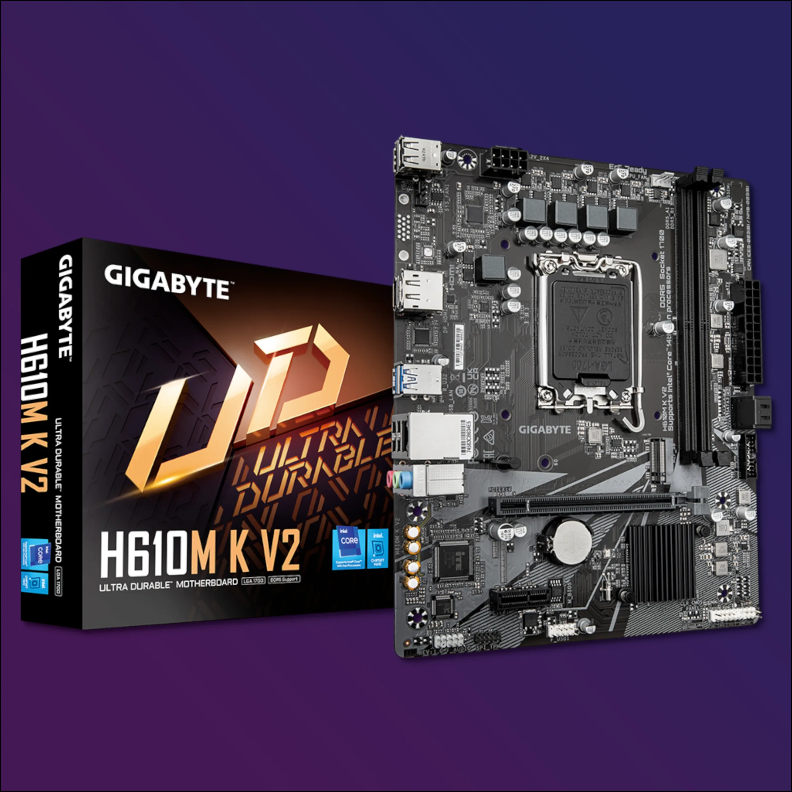 GIGABYTE H610M K V2 DDR5