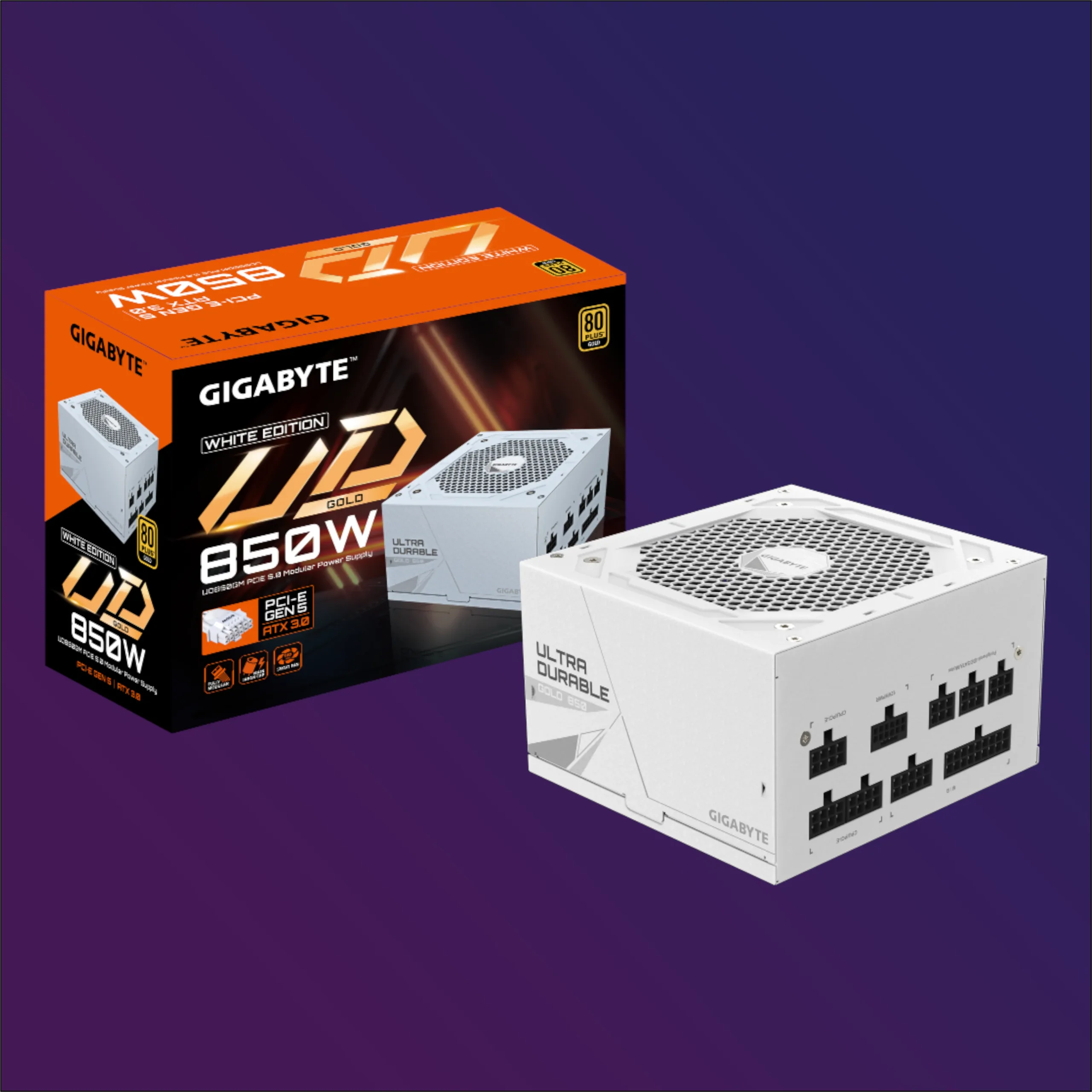 FUENTE GIGABYTE QD850GM W. 80+ GOLD PG5