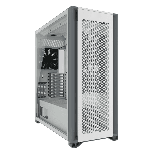 Gabinete Corsair 7000D Airflow Templado White E-ATX