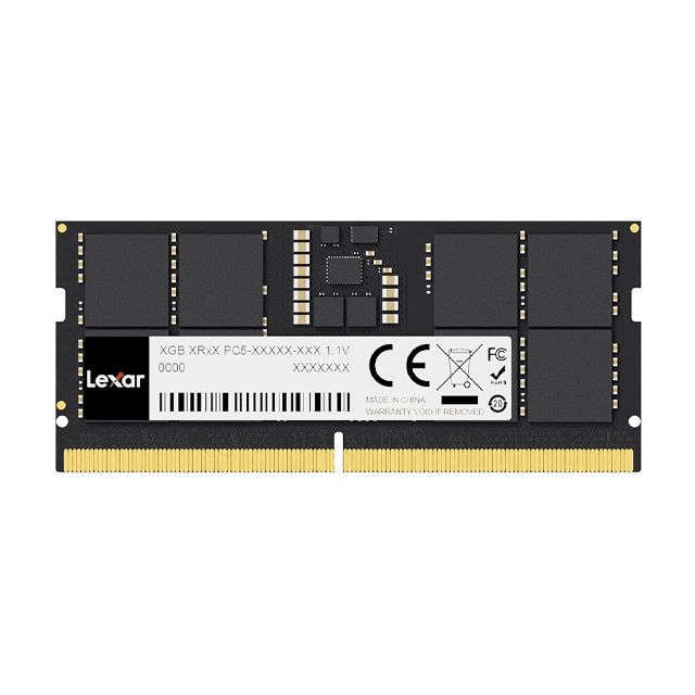 Memoria RAM Lexar 16GB DDR5 SODIMM 5600Mhz NOTEBOOK
