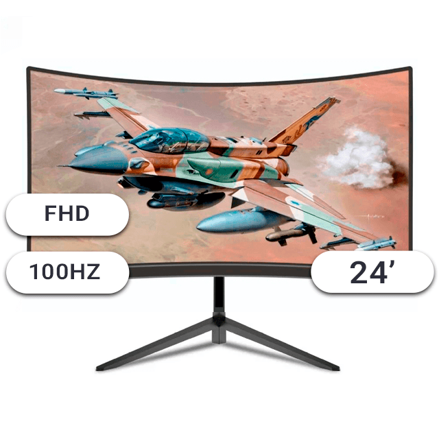 Monitor Gamer Solarmax SX24C7 24 100Hz Curvo