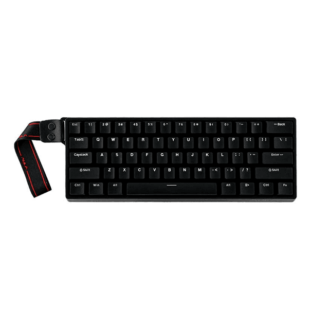 Teclado Aula WIN60HE Black Mecánico Magnético 60% Switch Greywood Ingles