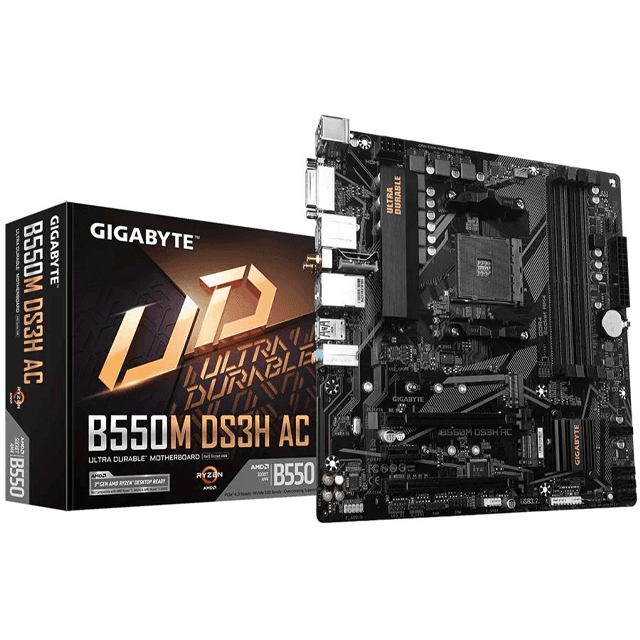 Mother Gigabyte B550M DS3H AC R2 AM4 (3ERA/4TA/5TA GEN)