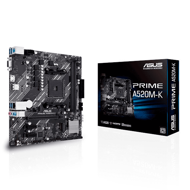 Mother ASUS PRIME A520M-K AM4 (3ERA/4TA/5TA GEN)