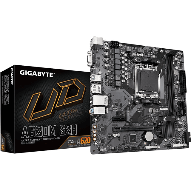 Mother Gigabyte A620M S2H DDR5 AM5