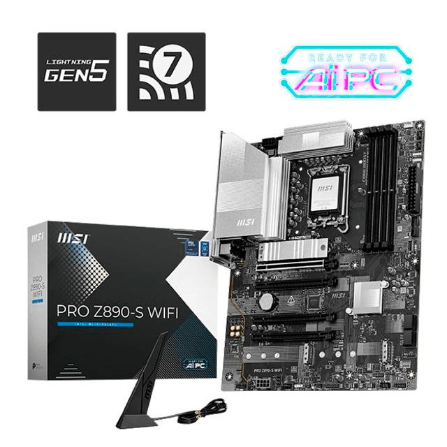 Mother MSI PRO Z890-S WIFI DDR5 LGA1851