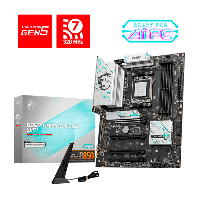Mother MSI B850 GAMING PLUS WIFI AM5