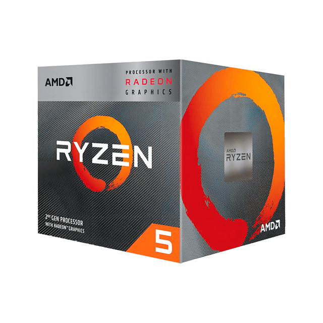 Micro AMD Ryzen 5 3400G - 4 Núcleos / 8 Threads + Radeon AM4