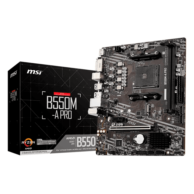 Mother MSI B550M-A PRO AM4 (3ERA/4TA/5TA GEN)