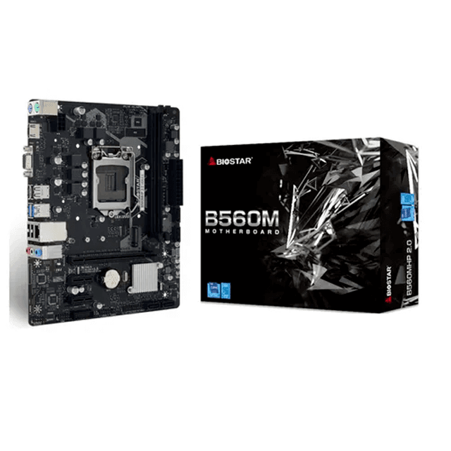 Mother Biostar B560M HP 2.0 (10ma/11va Gen) LGA1200 (Mejor que H510M)