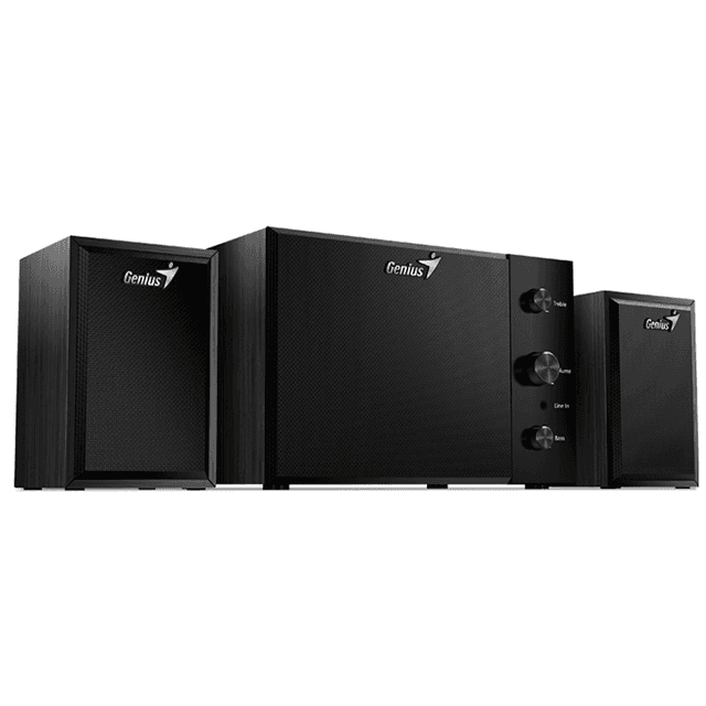 Parlantes Genius SW 2.1 350 10w Negro